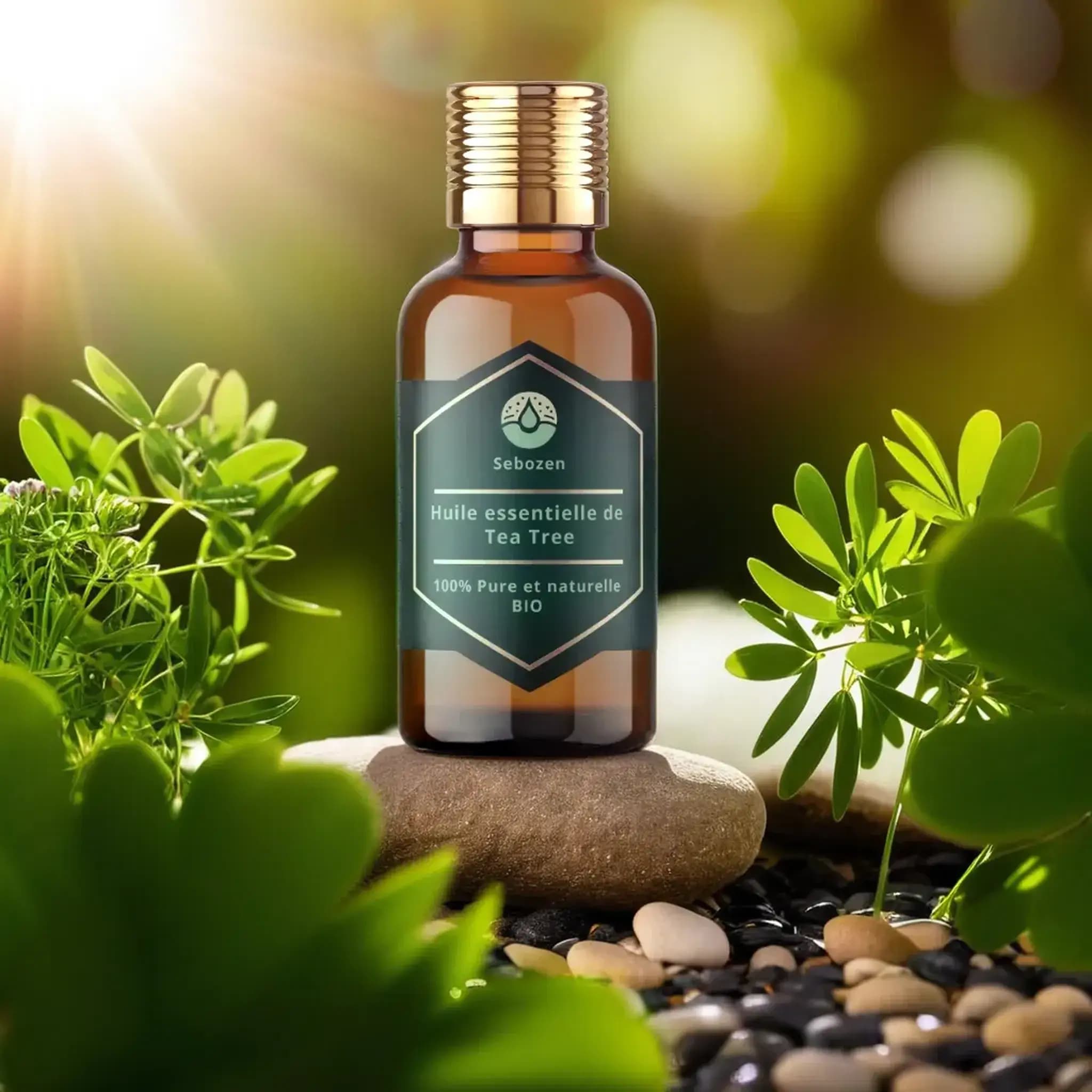 huile essentielle de tea tree naturelle contre la dermite séborrhéique
