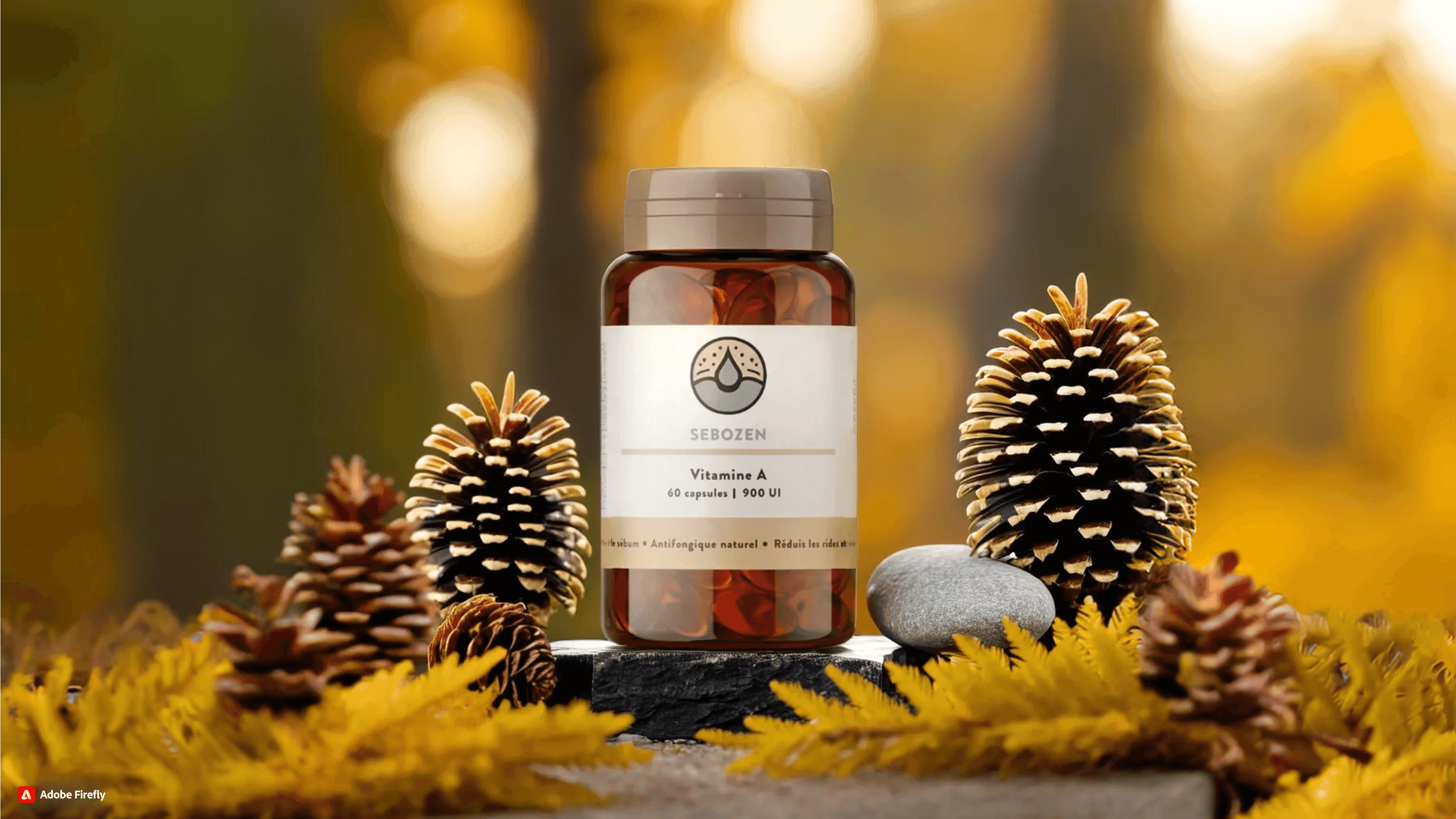 Gélules de vitamine A Sebozen