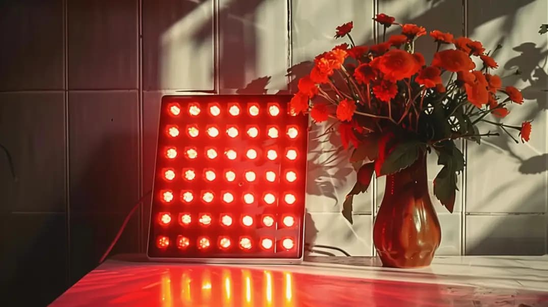 Lampe de luminothérapie à lumière rouge 660 et 850 nm Sebozen