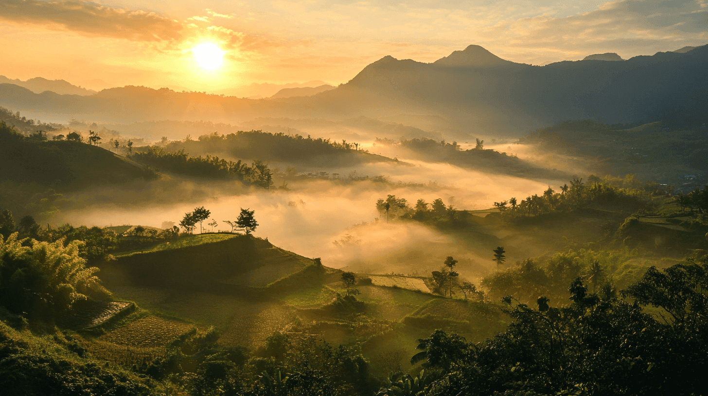 soleil magnifique qui apporte de la vitamine D